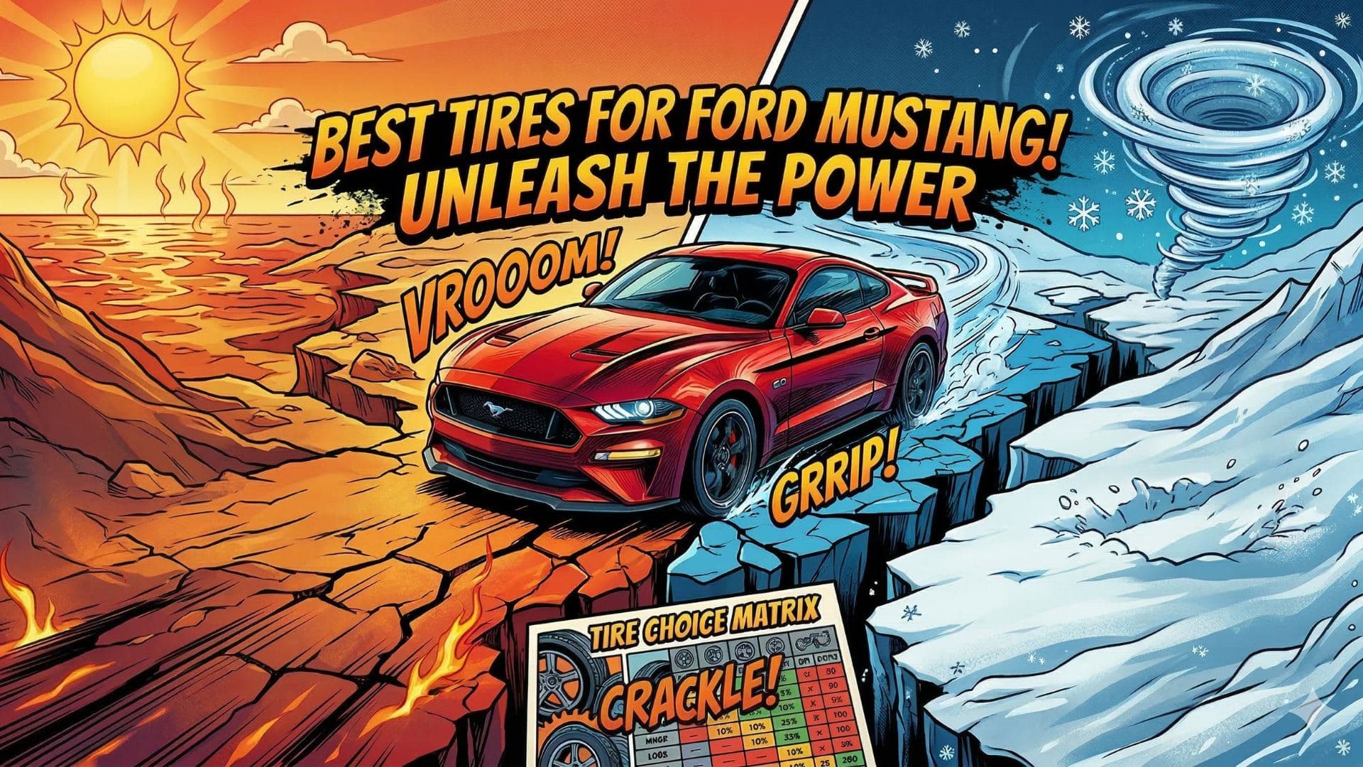 Best Tires for Ford Mustang! Unleash the power.